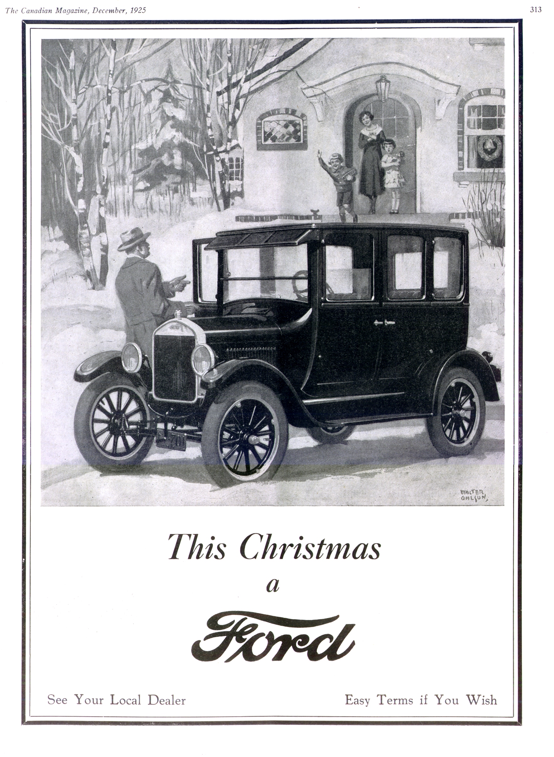 1926 Ford Auto Advertising
